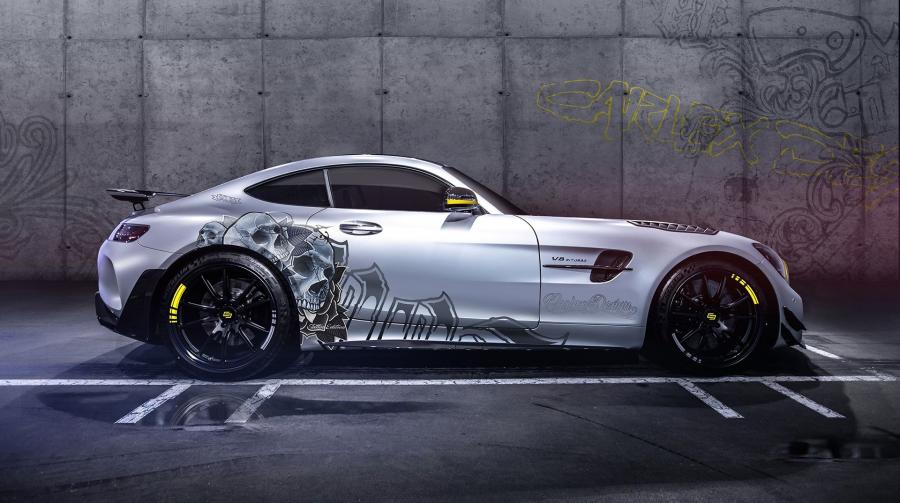 Mercedes-AMG GT R PRO Tattoo Edition by Carlex Design (C190) 2019 года  (фото 1 из 3)